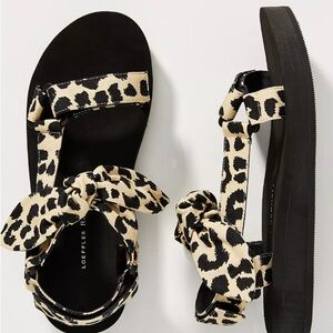 Loeffler Randall Maisie Leopard Sandals